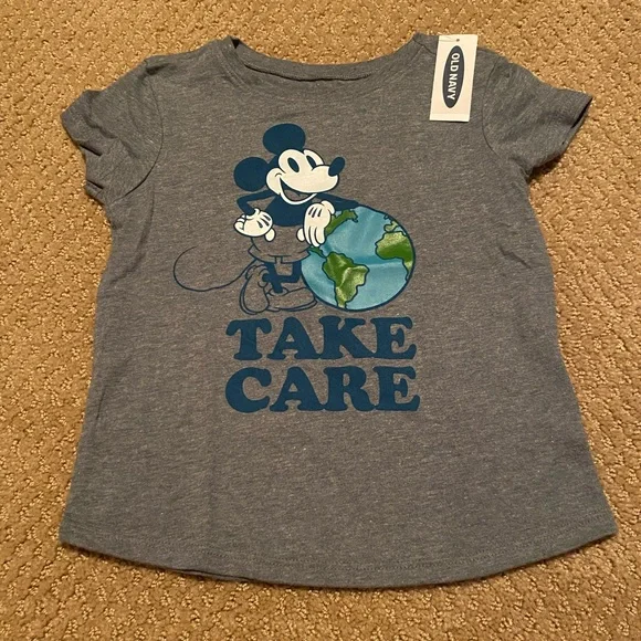 Old Navy Mickey Mouse girls T-shirt. NWT - Picture 1 of 2